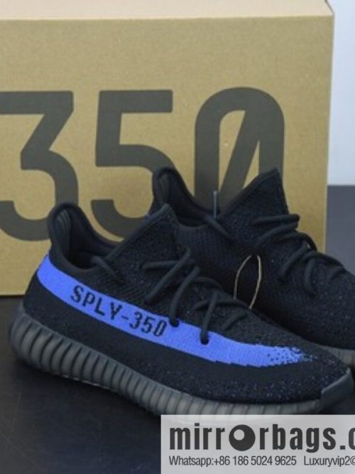 Yeezy Boost 350 V2 🥰 Dazzling Blue \"Black and blue, coconut sports running shoes, official item number: GY7164