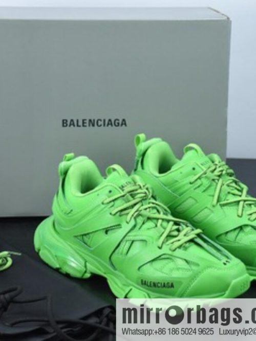 Balenciaga Triple S Green Outdoor Daddy Shoes