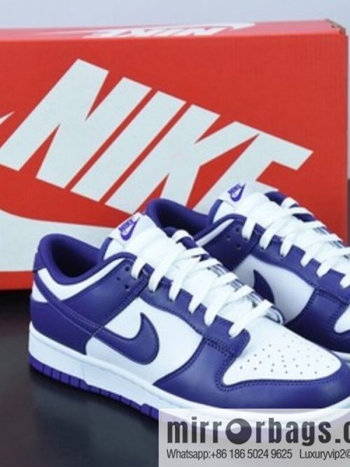 M00B5 pure original version NK Dunk Low \"Court Purple\" White purple, low-top sports and leisure shoes, item number: DD1391-104