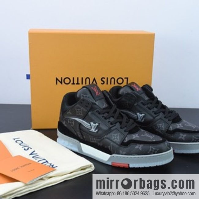 LV/Louis Vuitton 2021s LV Trainer men\'s sneakers