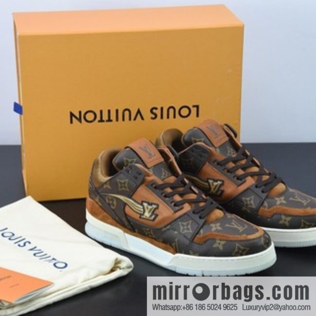 LV/Louis Vuitton 2021s LV Trainer men\'s sneakers