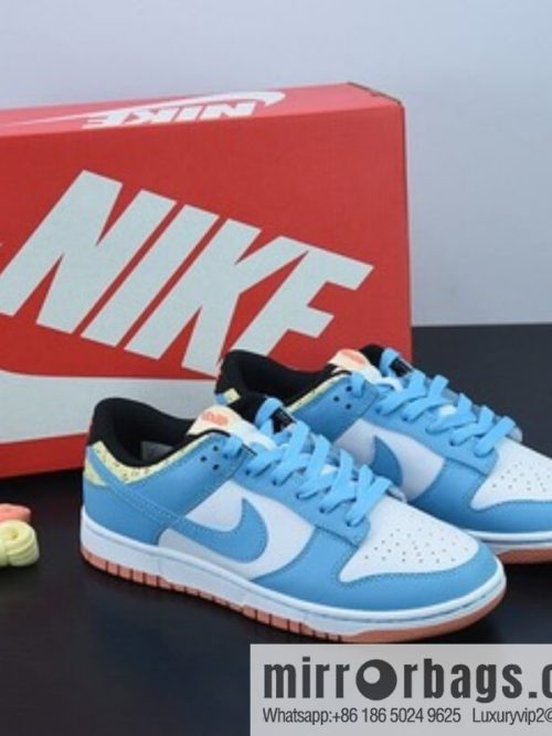 H03K5 pure original Kyrie Irving x NK Dunk Low Kyrie Irving white and blue low-top casual sports skateboard shoes, item number: DN4179-400