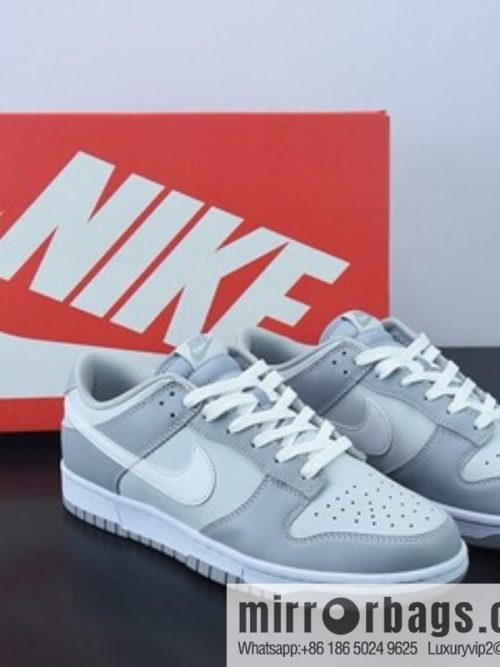 M00M5 pure original version Nike Dunk Low Retro \"Grey White\" cool gray low-top leisure sports skateboard shoes, main item number: DJ6188-001