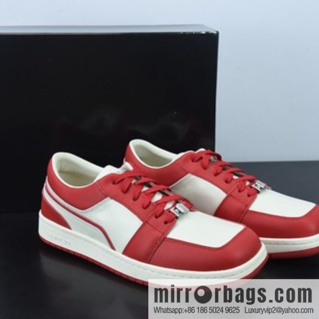 CALVINLUO granular first layer leather upper material #back help inner package soft calfskin low top sneakers