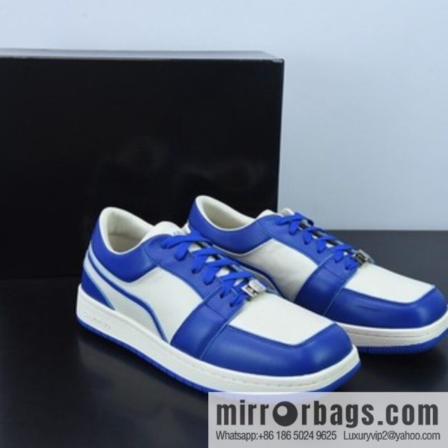 CALVINLUO granular first layer leather upper material #back help inner package soft calfskin low top sneakers