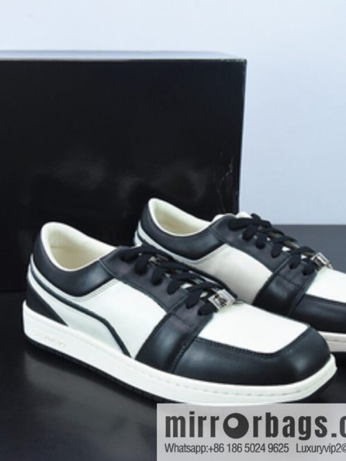 CALVINLUO granular first layer leather upper material #back help inner package soft calfskin low top sneakers