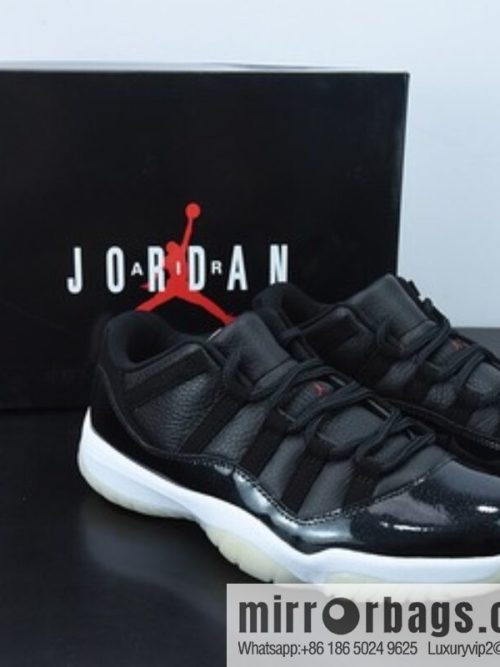 Air Jordan AJ11 Low \"72-10\" Big Demon King Low Help, Item Number: AV2187-001