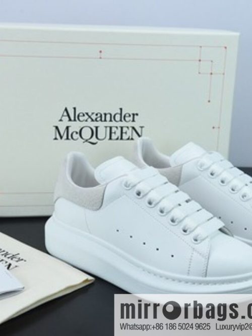 Alexander McQueen/Alexander McQueen, muffin shoes platform heightening white shoes D05G6