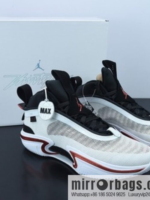 F07X4 pure original version Air Jordan XXXVI SE \"Psychic Energy\" white, black and red AJ36 Joe 36 men\'s actual basketball shoes, item number: DA9053-100