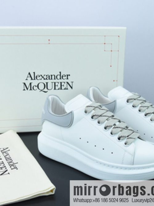 Alexander McQueen/Alexander McQueen, muffin shoes platform heightening white shoes D05G6