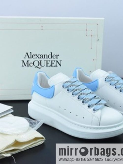 Alexander McQueen/Alexander McQueen, muffin shoes platform heightening white shoes D05G6