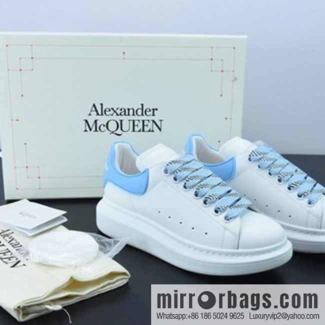 Alexander McQueen/Alexander McQueen, muffin shoes platform heightening white shoes D05G6