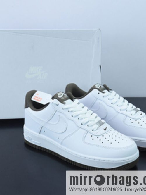 K05L3 Pure Original Air Force 1 Nike Low White Brown, Air Force One Low Help, Item Number: DO5220 162
