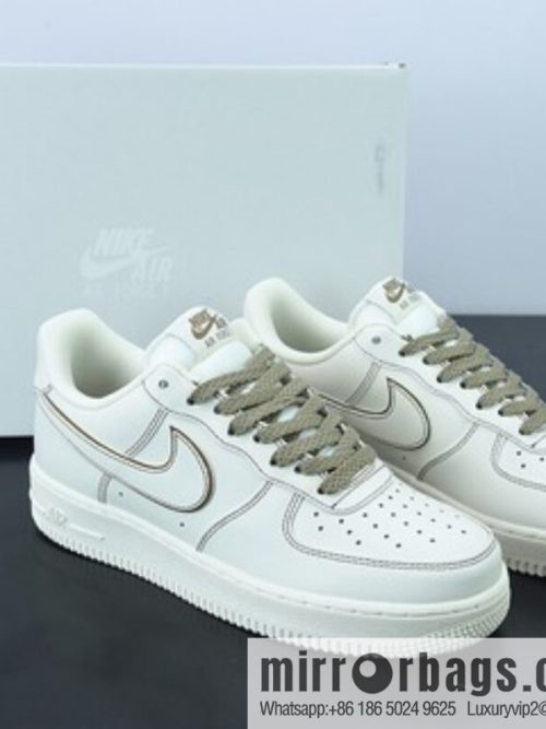 Nike Air Force 1 Low Rice Brown Line 3M Gypsy Air Force One Low Top Sneakers Item Number: 315122-808