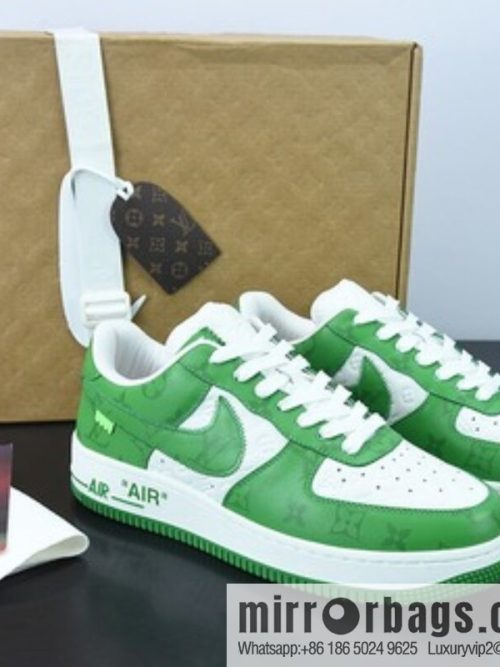 LVx Nk Air Force 1 Low Louis Vuitton Donkey LV Joint, Air Force One Low Top Sneakers