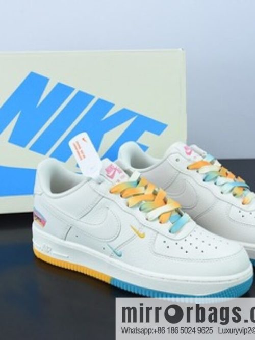 Nike Air Force 1 Low \'07 \"beige blue\" San Antonio, city limited low-top Air Force One, item number: SA5696-123