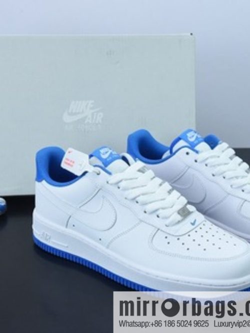 Nike Air Force 1 \'07 LV8 🥰 White/UNC \"Air Force One Classic White North Carolina Blue\" Low-top sports running shoes, item number: DR9867-101