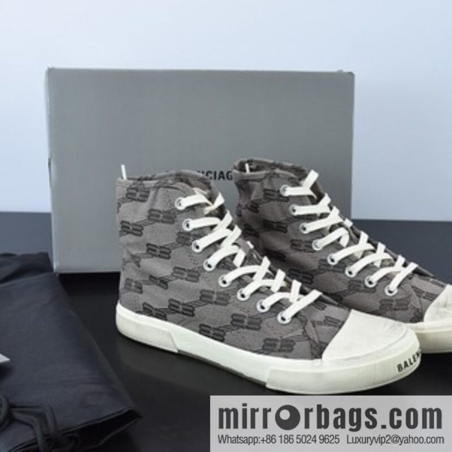 Balenciaga Vulc Destr Balenciaga Vintage old high-top canvas shoes pure original shipment, item number: 688752W1RH50216