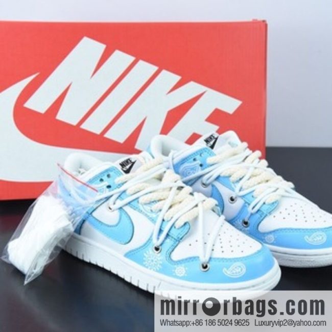 Nk Dunk Low cashew flower strap deconstruction SB buckle broken backboard fashion casual board shoes DD1503-109