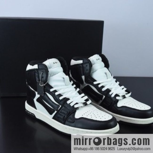 G03H4 AMIRI 21SS SKEL-TOP high top sneakers