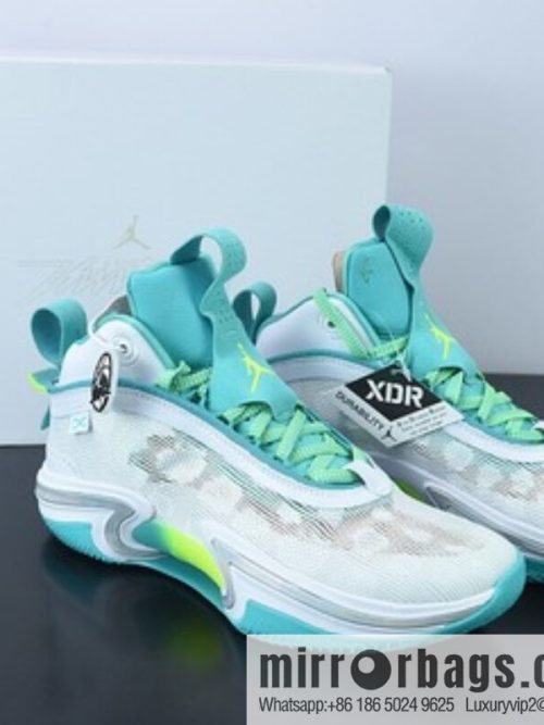Air Jordan XXXVI PF \"GUO\" AJ36 generation middle help cut-out cushioning technology casual sports basketball shoes DM0796-107