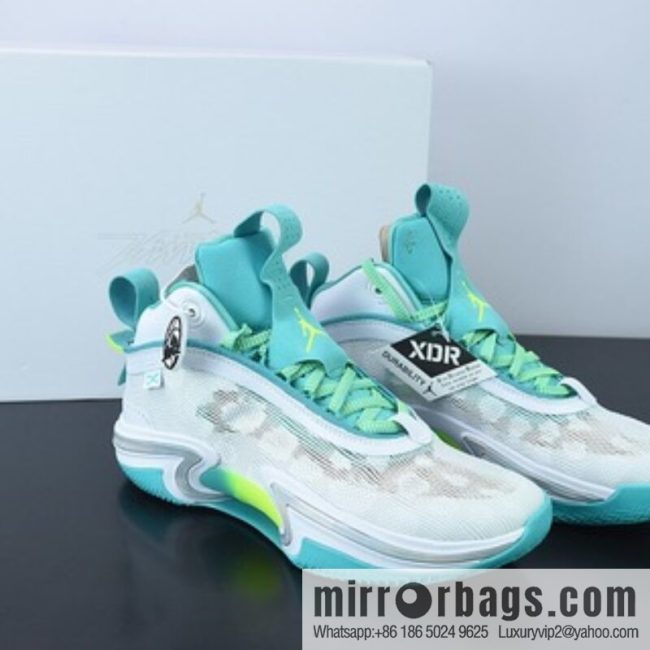Air Jordan XXXVI PF \"GUO\" AJ36 generation middle help cut-out cushioning technology casual sports basketball shoes DM0796-107
