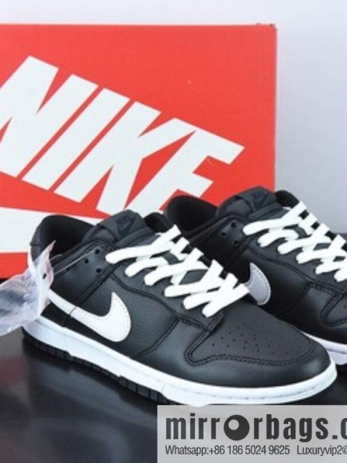 Nike Dunk Low black and white, low-top Vintage casual, board shoes, item number DJ6188-002