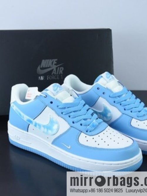 Nike Air Force 1 Low blue sky and white clouds, Air Force One low-top sports and leisure shoes, item number: DX2937-100