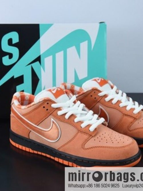 Concepts x Nk SB Dunk Low \"Orange Lobster\" Orange Lobster SB low-top sports and leisure shoes, item number: FD8776-800