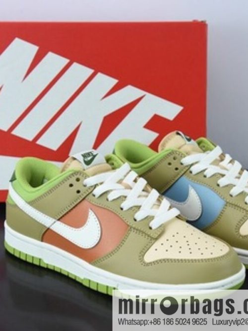 Nk SB Dunk Low color patchwork barley yellow SB low-top sports and leisure board shoes, item number: DV9108-711