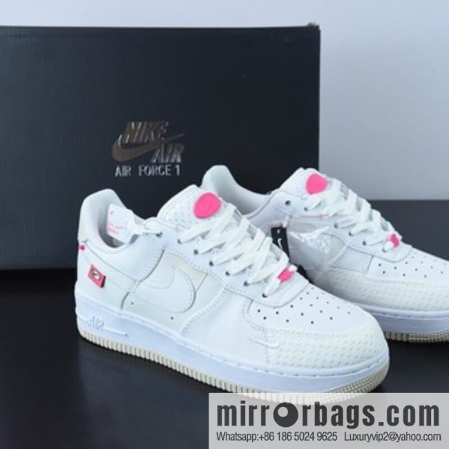 NK Air Force 1 Low Air Force One low-top versatile leisure sports shoes, white powder patchwork Item number: DX6061-111