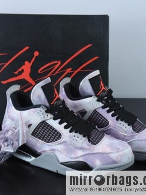 Air Jordan 4 Retro \"Zen Master\" AJ4 Joe 4 starry sky tie-dye men\'s sneakers Item number: DH7138-506