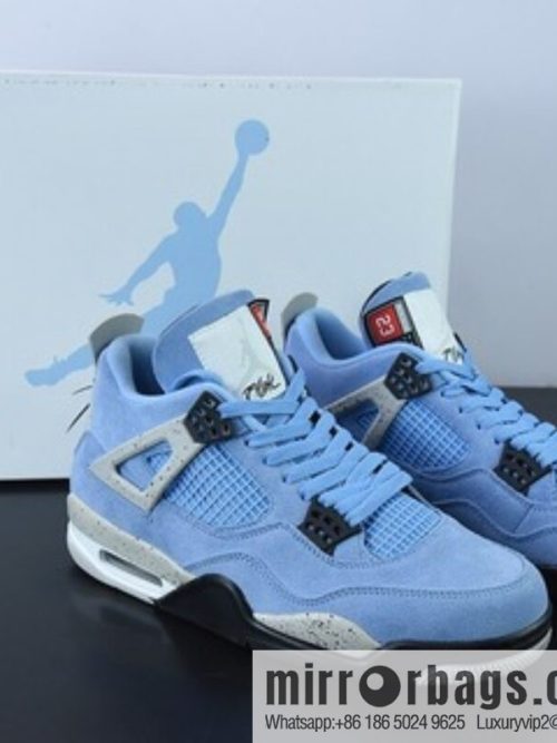 D0F1S5 Pure original Air Jordan 4 \"University Blue\" AJ4 University Blue Men\'s sneakers Item number: CT8527-400