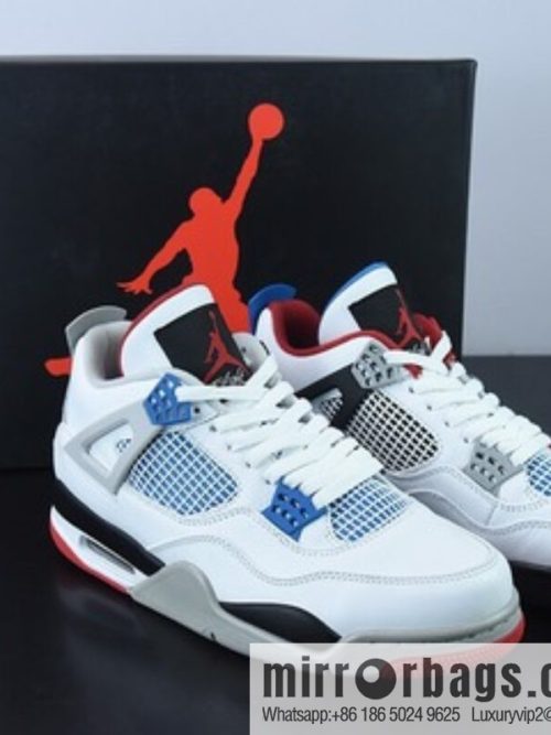 Air Jordan 4 \"What The\" AJ4 mandarin duck men sneakers Item number: CI1184-146