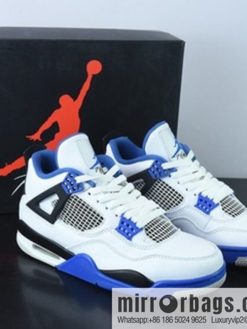D0F1S5 pure original Air Jordan 4 Retro MotorsportsAJ4 racing blue men sneakers item number: 308497-117