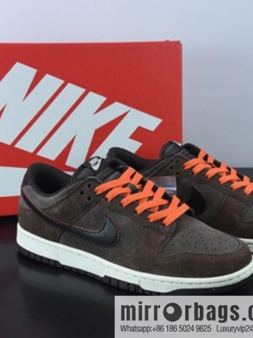 H05G4 pure original Nk Dunk Low Retro mocha brown SB low-top sports and leisure shoes, item number: DQ8801-200