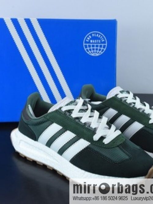 Adidas Racing E5 Boost Prototype Speed and lightweight Vintage series, versatile breathable sports jogging shoes Official item number: GW6572