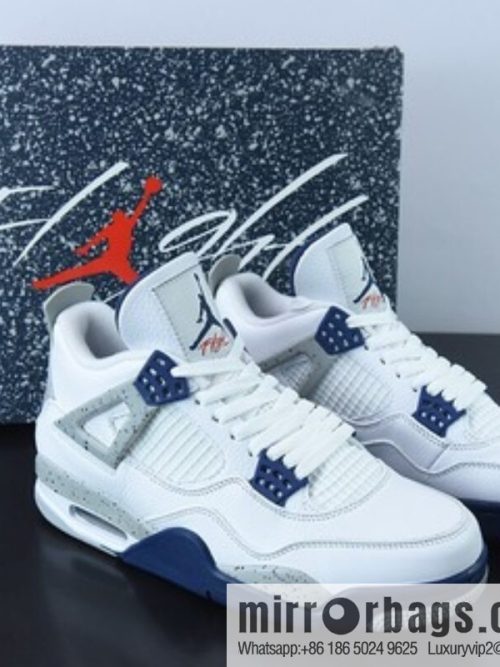 Air Jordan 4 Retro \"Midnight Navy\" AJ4 Joe 4 midnight blue, men\'s culture basketball shoes, item number DH6927-140