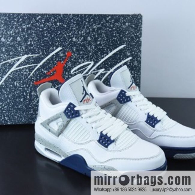 Air Jordan 4 Retro \"Midnight Navy\" AJ4 Joe 4 midnight blue, men\'s culture basketball shoes, item number DH6927-140
