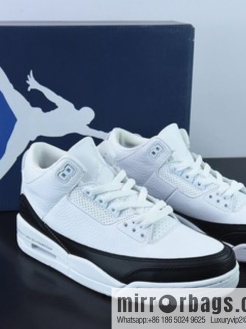 Fragment Design x Air Jordan 3 Retro AJ3 Hiroshi Fujiwara Lightning Men\'s sneakers DA3595-100