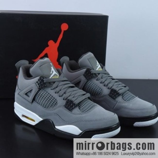 Air Jordan 4 \"Cool Grey\" AJ4 Cool Grey Basketball Shoes, Item Number: 308497-007