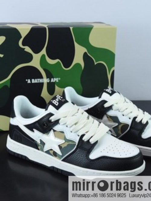 Human Made Bape Sta Sk8 To Nigo \"Trend Godfather Nigo Brand, Ape Man Head Classic Skateboard Versatile Casual Sports Board Shoes