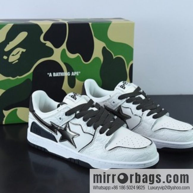 Human Made Bape Sta Sk8 To Nigo \"Trend Godfather Nigo Brand, Ape Man Head Classic Skateboard Versatile Casual Sports Board Shoes