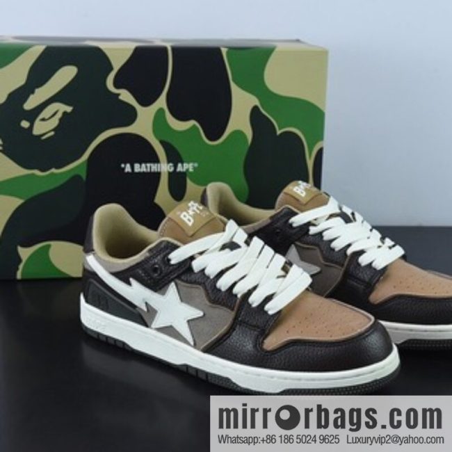 Human Made Bape Sta Sk8 To Nigo \"Trend Godfather Nigo Brand, Ape Man Head Classic Skateboard Versatile Casual Sports Board Shoes