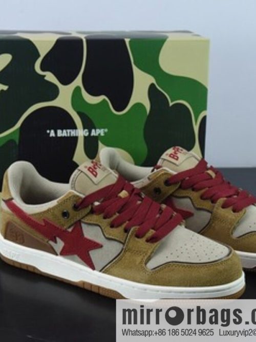 Human Made Bape Sta Sk8 To Nigo \"Trend Godfather Nigo Brand, Ape Man Head Classic Skateboard Versatile Casual Sports Board Shoes