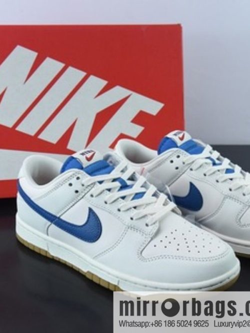 W09S4 pure original NK Dunk Low Retro Bai Lan low-top Unisex sneakers of the same style item number: DX3198