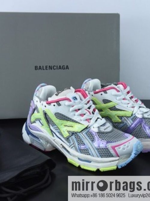 BALENCIAGA Balenciaga, the original imported first-layer leather 7.0 Vintage running shoes