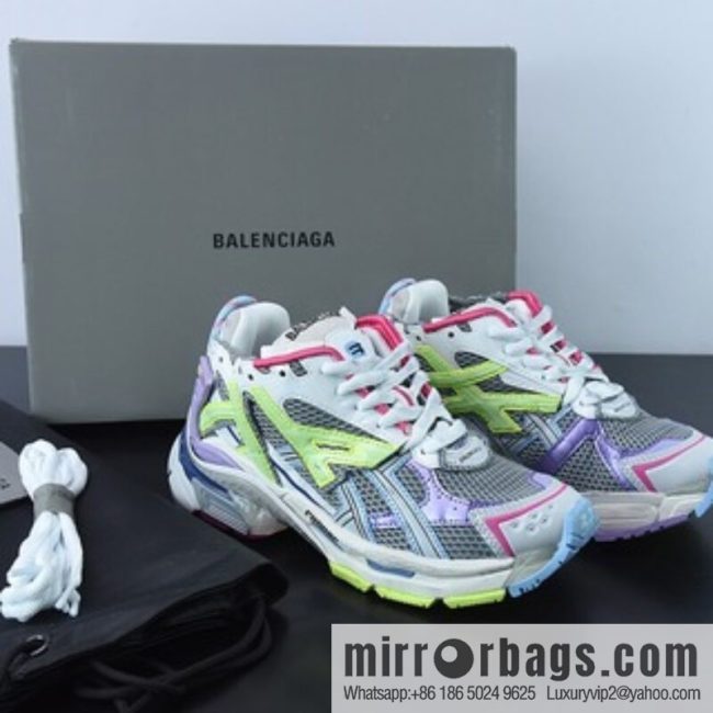 BALENCIAGA Balenciaga, the original imported first-layer leather 7.0 Vintage running shoes