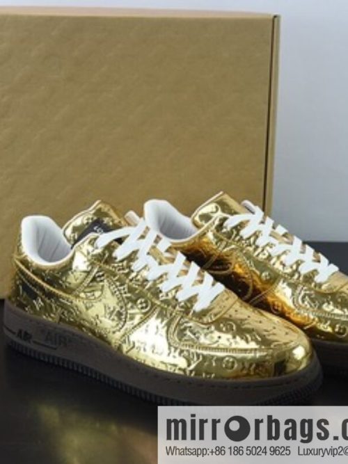 LV/Louis Vuitton LVx Nk Air Force 1 Low Louis Vuitton Donkey LV Joint, Air Force One Low Casual Shoes
