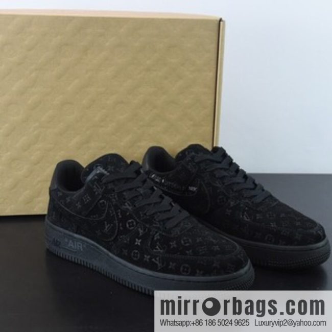 LVx Nk Air Force 1 Low Louis Vuitton Donkey LV Joint, Air Force One Low Top Sneakers